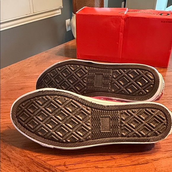 Collection O Kids Pink Plaid Low-Top Sneakers - Picture 3 of 8